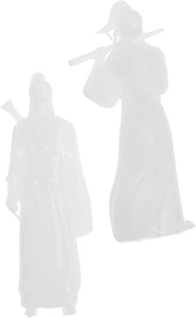 YARNOW Figurines Miniatures Chinoises Anciennes en Plastique Décoration pour Bonsaïs Et Jardins Miniatures