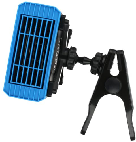 Riscaldatore per auto Riloer per camper 12V 150 W, portatile, per auto, riscaldamento e raffreddamento rapidi, rotazione a 360 gradi, compatibile con tutte le auto a 12 V CC, con clip.