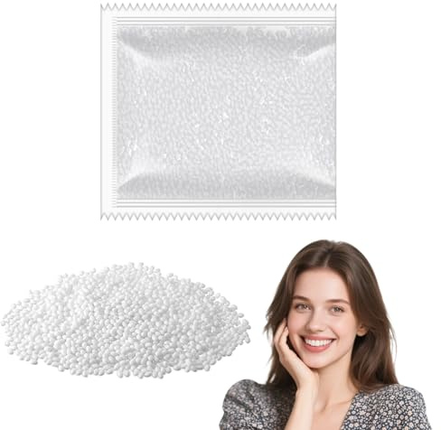 50g Temporäre Zahn reparaturperlen, reparatur set kleber Zahn perlen Wärmeperlen, ersatz Provisorischer füllmaterial Thermal Klebend Perlen für Fehlend Gebrochen Gefälscht tooth Furnier