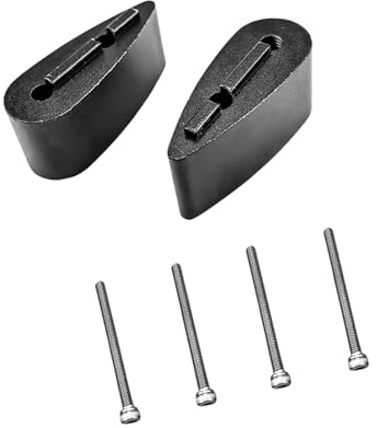 FANSHINUO Abstandshalter für Fahrräder, Lenker, Carbon, ergonomische Positionierung, bequeme Erhöhung, 2 Stück