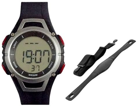 Fascia Toracica for cardiofrequenzimetro preciso, Orologio Sportivo Impermeabile IP68 con retroilluminazione e Sveglia for Allenamento in Piscina e Immersione