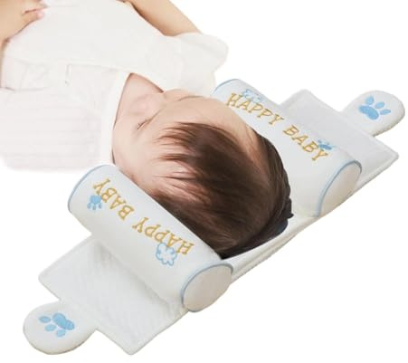 Kinder Anti Plattkopf Kissen, Ergonomisch Atmungsaktiv Weich Waschbar Kinderkissen, Kopfstütze Kinder Schlafkissen, Für Zuhause, Autositz, Kinderwagen