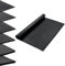 vidaXL Tapis Revêtement de Sol Intérieur Maison Garage Bureau Atelier Salle de Sport Caoutchouc Antidérapant 1,2x5 m 2 mm Lisse