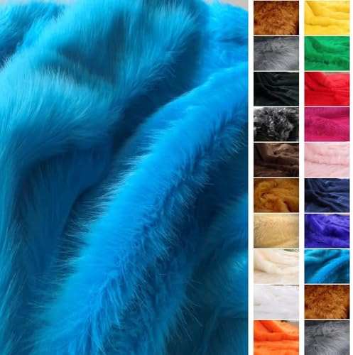 StoffBook Teddyfell Fellstoff für Kuscheltiere, Nähen & Basteln, B700 | 80 % Polyacryl und 20 % Polyester, 1,3–1,5 cm Florhöhe, 150 cm breit, weich und kuschelig