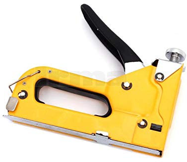 BSD Grapadora Manual Profesional 3 en 1 - Grapas tipo G,L,T de 4 a 14 mm - Grapadora de Tapicería de Alta Resistencia