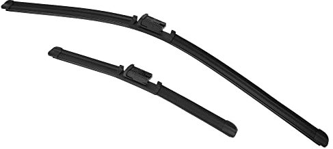 A ABSOPRO 1 Paar 26Zoll 14'' Vorne Scheibenwischer Blätter Satz Schwarz