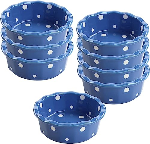 Tazón de sopa, Tazón de arroz, Tazón de desayuno, Juego de ramequines, 350 ml, Ramekins de Creme Brulee, Plato de soufflé Platos a prueba de horno, Ramekins de soufflé, Ramekins for freidora de aire-r