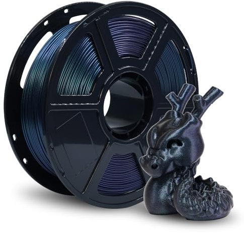 FLASHFORGE PETG 3D-Druckerfilament 1,75 mm - 1 kg Hochpräzises Filament (Gebranntes Titan)- Umweltfreundlich & Blisterfrei