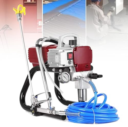 Hydravex Pulverizador de Pintura sin Aire, pulverizador de Pintura eléctrico Profesional de Alta eficiencia, para proyectos de Pintura de Bricolaje en Exteriores e Interiores de Casas, con Varilla