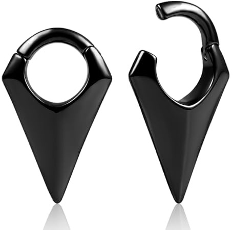 Vankula Ohr Tunnel Gewichte Flesh Ear Weights Hangers Edelstahl für männer damen Ohrpiercing Gestreckte Schmuck 4mm 6mm