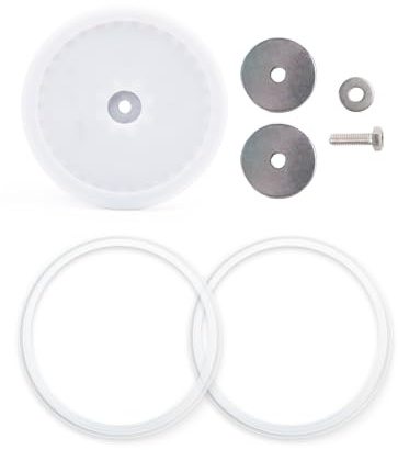 MASTER FENG Sausage Stuffer Replacement Spare Parts, Silicone Piston and O-ring for 5.0LBS