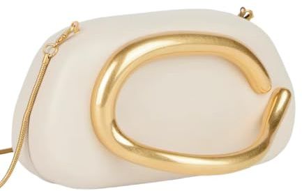 Shilanmei Women's Clutch Bag for Evening PU Leather Handbag with Chain Clutch Purse