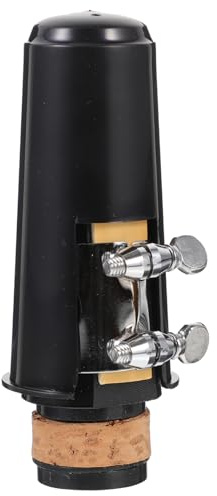 Juego de Boquilla para Clarinete Negra, Tapa y Ligadura