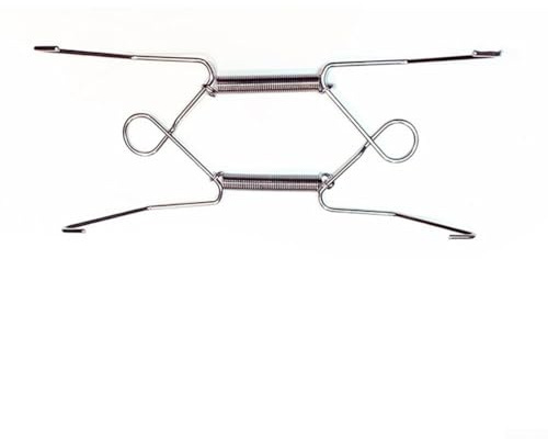 Funktioneller verstellbarer Tellerhalter, Wandmontage, Drahtdisplay für verschiedene Plattengrößen (15,2 cm)