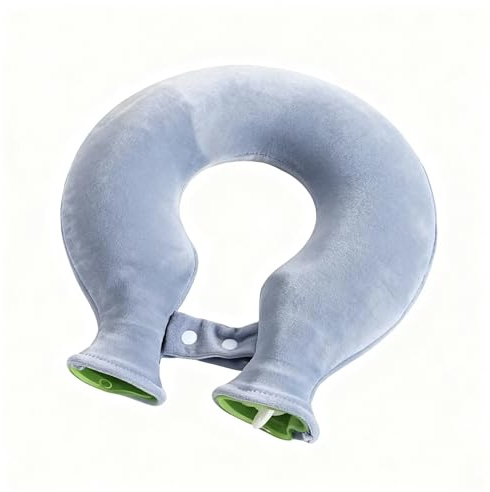 Reusable U-Shaped Hot Water Bottle with Soft Plush Cover,Neck and Shoulder Heat Pack for Pain Relief, Ideal for Men & Women, Winter Warmth at Home, Office & Bedtime