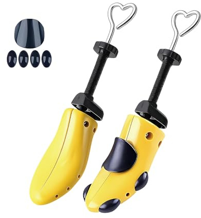 ZENO Shoe Stretcher Mens | Shoe Tree To Expand, Extend, Widen Your Shoes | Adjustable To Fit All Shoes | Ultra Durable Plastic Boot Stretcher | 2 Stretchers Included