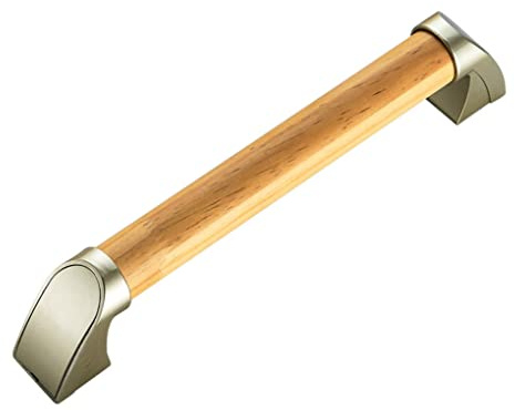 Dusch-Haltegriff aus Holz, Sicherheits-Handlauf, Badezimmer, rutschfester Haltegriff, 34 cm