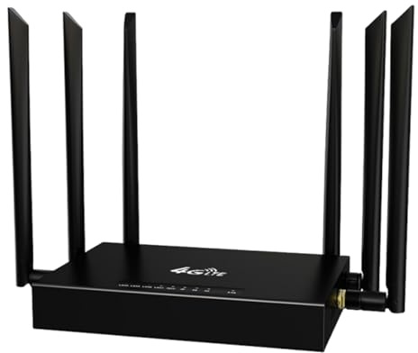 Smart WLAN: Kraftfull hushåll för trådlös datadistribution, optimerad radiotäckning för flera enheter, pålitlig anslutning vid intensiv användning fritt arbete