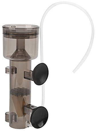 Skimmer de Proteínas para Peceras Marinas, Filtro Neumático de Agua Duradero, Skimmer de Proteínas de Acuario Acrílico, Material Plástico (RS-4003)