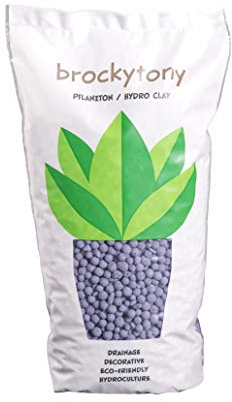 brockytony 4-8 mm. (Pflanzton, Pflanzgranulat, Blähton) 2 Liter. LILA. BT482Y2