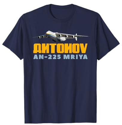 Antonov AN-225 Mriya Strategic Airlift Cargo Aircraft T-Shirt