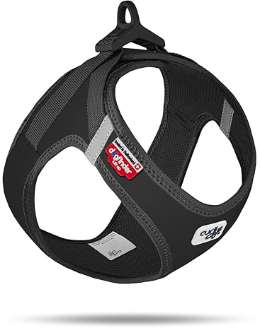 Vest Harness curli Clasp Softshell Black M