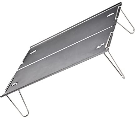 GOOHOCHY Tragbarer Kleiner Aluminium Klapptisch Camping Outdoor Esstisch Leicht Kompakt Für Grillen Picknick Reisen