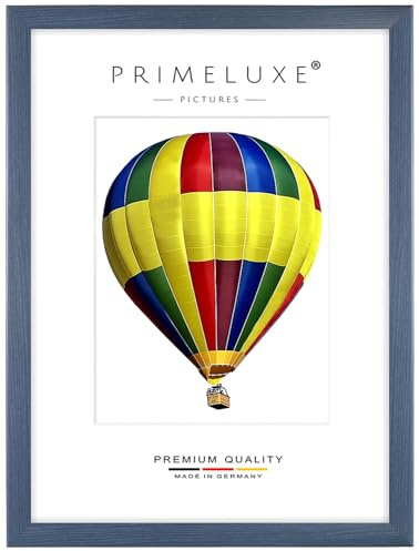 PrimeLuxe Cornice portafoto in legno 36 x 50 cm (misura dell'immagine), colore e dimensioni a scelta, cornice per poster, puzzle, collage fotografico, made in Germany