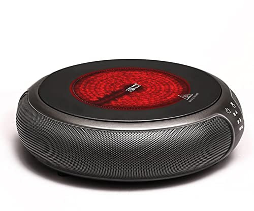 Estufa de té eléctrica de 1200 W, mini calentador de inducción inteligente, para tetera, horno de calefacción multifuncional, placa caliente de cobre