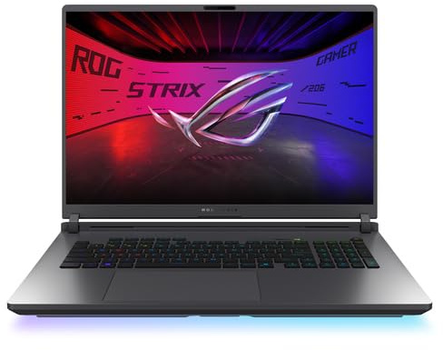 ASUS ROG STRIX 18 G815JPR 18 1920X1200 144HZ, INTEL I9-14900HX, 16 GB DDR5, SSD 1TB NVME, RTX5070 8GB GDDR7, WINDOWS 11, WIFI 7, TAST.RETR.