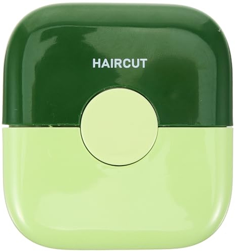 Mipcase Tagliacapelli Manuale 2 in 1 per Doppie Punte Pettine Rifinitore Portatile in Plastica Strumento Compatto per Donna e Ragazza Cura Chioma e Taglio Preciso in Casa
