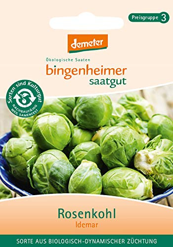 Bingenheimer Rosenkohl Idemar G609, demeter, 1 Portionsgrösse für etwa 50 Pflanzen