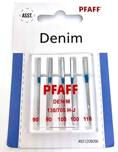 Pfaff Jeans Nähmaschinennadeln 130/705 H-J Stärke 90-110 für Pfaff Nähmaschinen Expression
