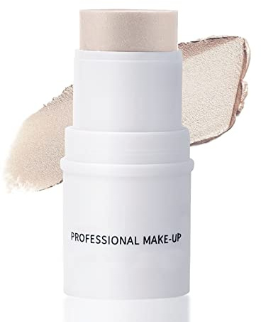 Boobeen Multi Stick - Bronzer Highlighter Blush Stick, Cream Blush Contour Highlighter Makeup Stick Waterproof, Face Brightens & Shades Pen for All Skin, Easy To Use