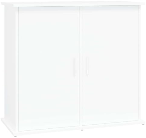 vidaXL Aquariumständer Weiß 81x36x73 cm Holzwerkstoff