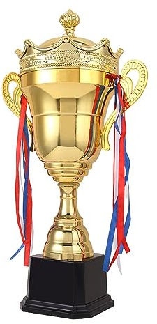 harayaa Premio Trofeo Oggetti di Scena con Base Piccoli Trofei per Bambini Premio Ricordo per I Campionati Sportivi di Calcio Scolastico, Calcio, Baseba