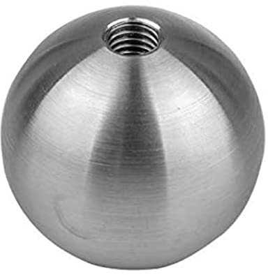 JNHGSHUAISDF Gewindeeinsätze Vollgewindetiefe Kugel, Edelstahl-Gewindekugel, 5 Stück, M18-Gewinde-Durchgangslochkugel, 3 mm-10 mm Perforation_M16 * 2 mm(M16*2.7mm)
