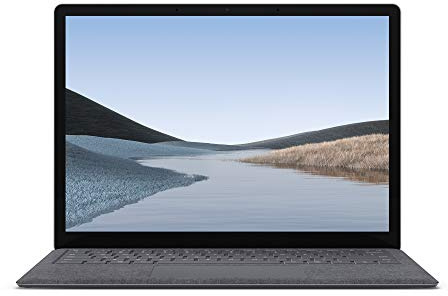 2019 Microsoft Surface Laptop 3 mit Intel Core i5-1035G7 (13,5-zoll, 8GB RAM, 128GB SSD) (QWERTZ Deutsch) Platin (Generalüberholt)