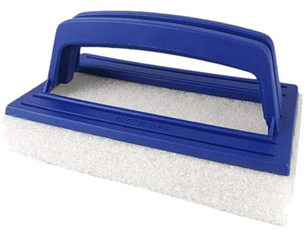 jiingekk Spugna Spazzola Piscine Pulitore Con Maniglia Pulizia Piscina Pulizia Scrubber Per Malta Accessori Da Parete Leggero Piscina Spugna