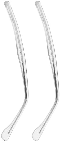 UKCOCO Brillenbügel Ersatzteile aus Metall für Brillenreparaturset mit Komfortablen Bügeln und Stabilem Halt Geeignet als Ersatzbügel für Brillengestelle und Sonnenbrillen