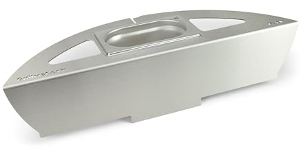 Grillrost.com Das Original Kugelsmoker für 60cm Rösle Kugelgrills - Mach einen Smoker aus deinem Kugelgrill - Edelstahl -