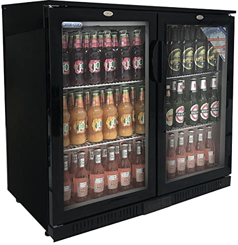 CATER-COOL CK0501LED Double Hinged Door Bottle Cooler With LED Lighting (Deliverable to UK mainland only)