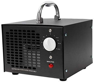 AIZYR Generador De Ozono Comercial Compacto, Purificador De Aire Industrial O3 Máquina Ionizadora Y Ozonizadora con Temporizador para El Hogar, La Oficina, El Hotel,UK Plug