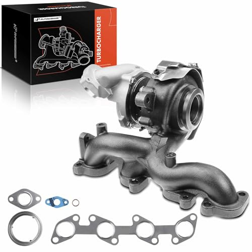 A-Premium Complete Turbo Turbocharger Kit, with Gasket, Compatible with Audi A3 2010-2013 & Volkswagen Jetta 2009-2014, Beetle 2013-2014, Golf 2010-2014, 2.0L Diesel, Replace# 5303-970-0208