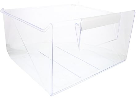 402 x 226mm Clear Middle Top Freezer Drawer Set for Fridges and Freezers 2651106037 Electrolux
