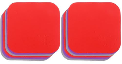 Zerodeko 12pezzi Presine Antiscivolo Gomma Per Aprire Barattoli e Bottiglie Adatte Tutti Tipi Di Contenitori Facili Da Usare e Resistenti