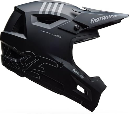 Bell Sanction 2 DLX MIPS Adult Full Face Mountain BMX Downhill Bike Helmet - Matte Black FH, Medium (55–57 cm)