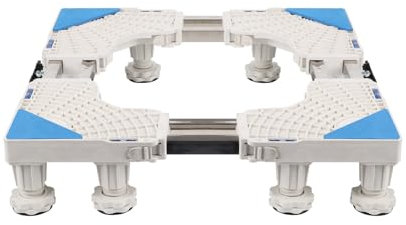 BigKing Support Machine à Laver avec Roues Universelles, Base De Sèche-Linge Réglable, Base De Réfrigérateur, Largeur Réglable De 41~66cm, Utilisé dans Divers Meubles Courants(Charge 300kg)