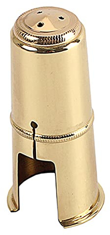 QUMIIRITY Saxophon Mundstück Schutzkappe Metallkappe Für Saxophon Musikinstrument Mundstückkappe Mundstückschutz
