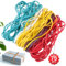 TXXATX Gomas Elasticas Papeleria 75 Piezas Goma Elastica 180x3 mm Gomas Elásticas Colores Gomas para Carpetas Bandas de Goma para Oficina Hogar